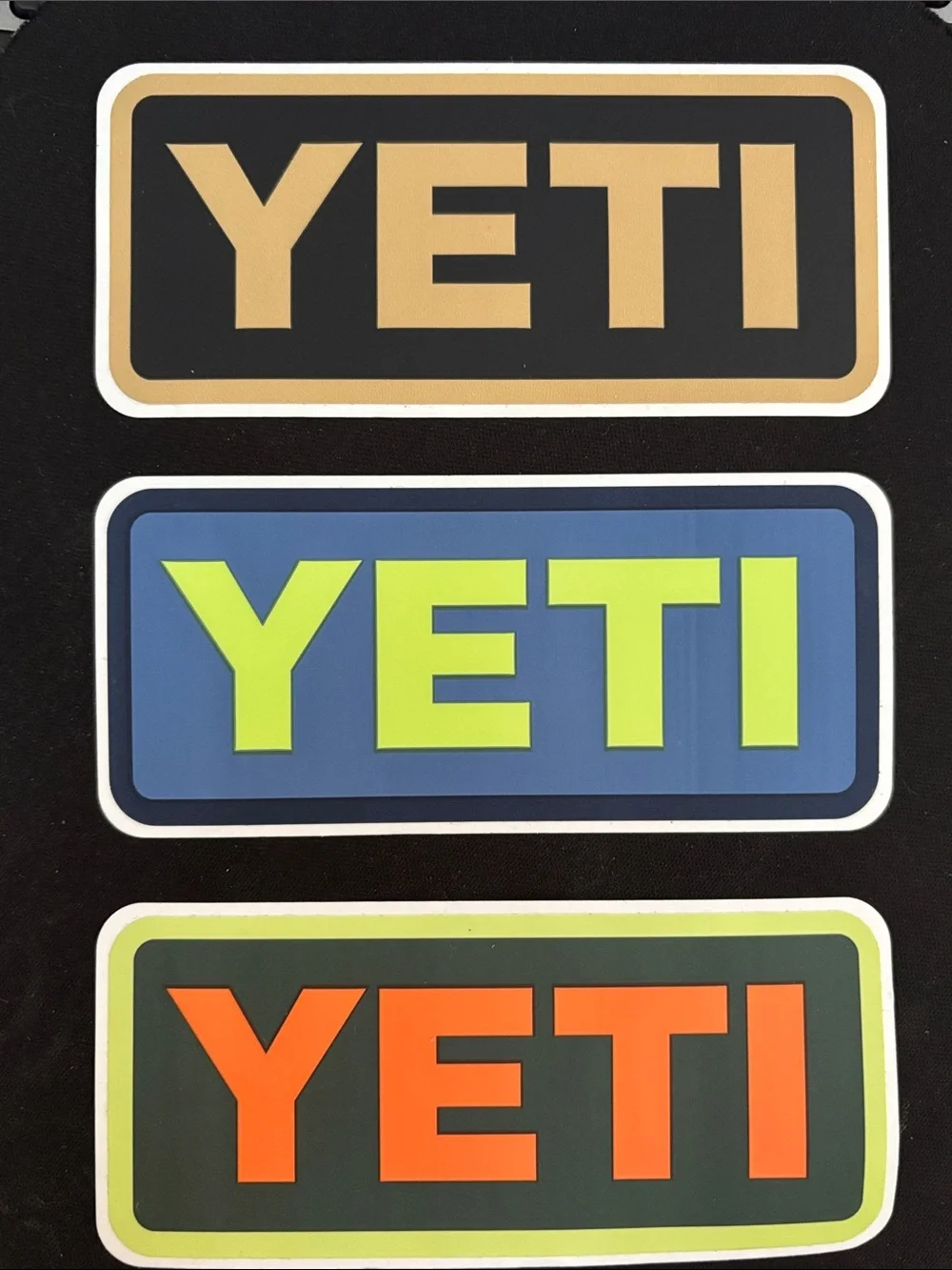 Yeti Stickers (3)